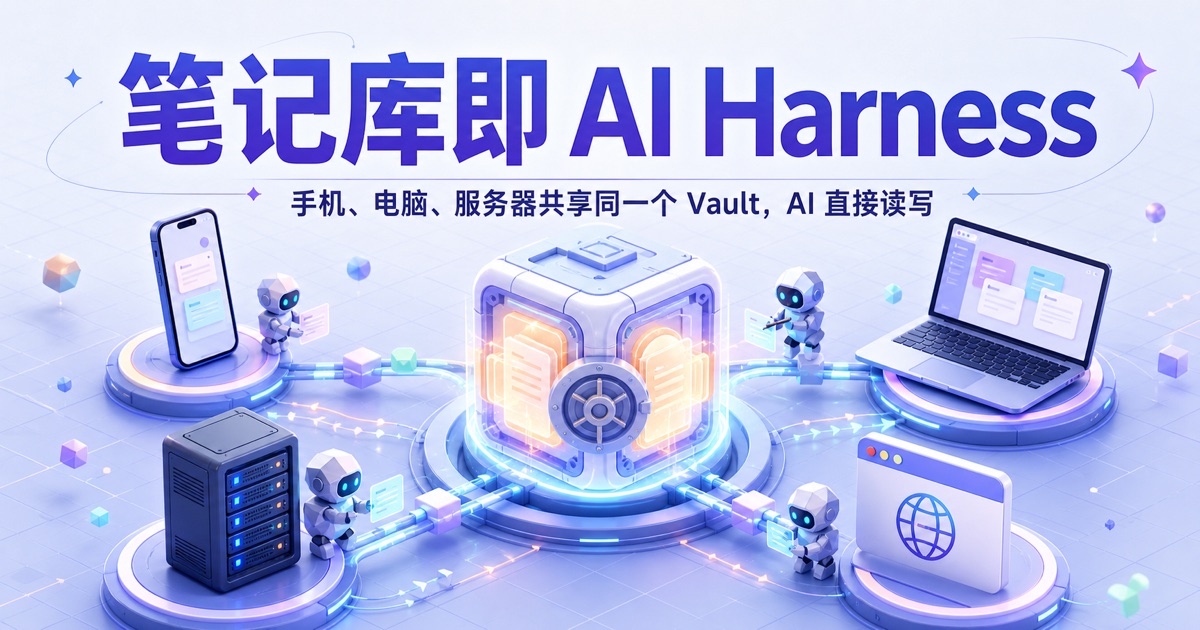 AI 工作流 #02：笔记库的同步与管理